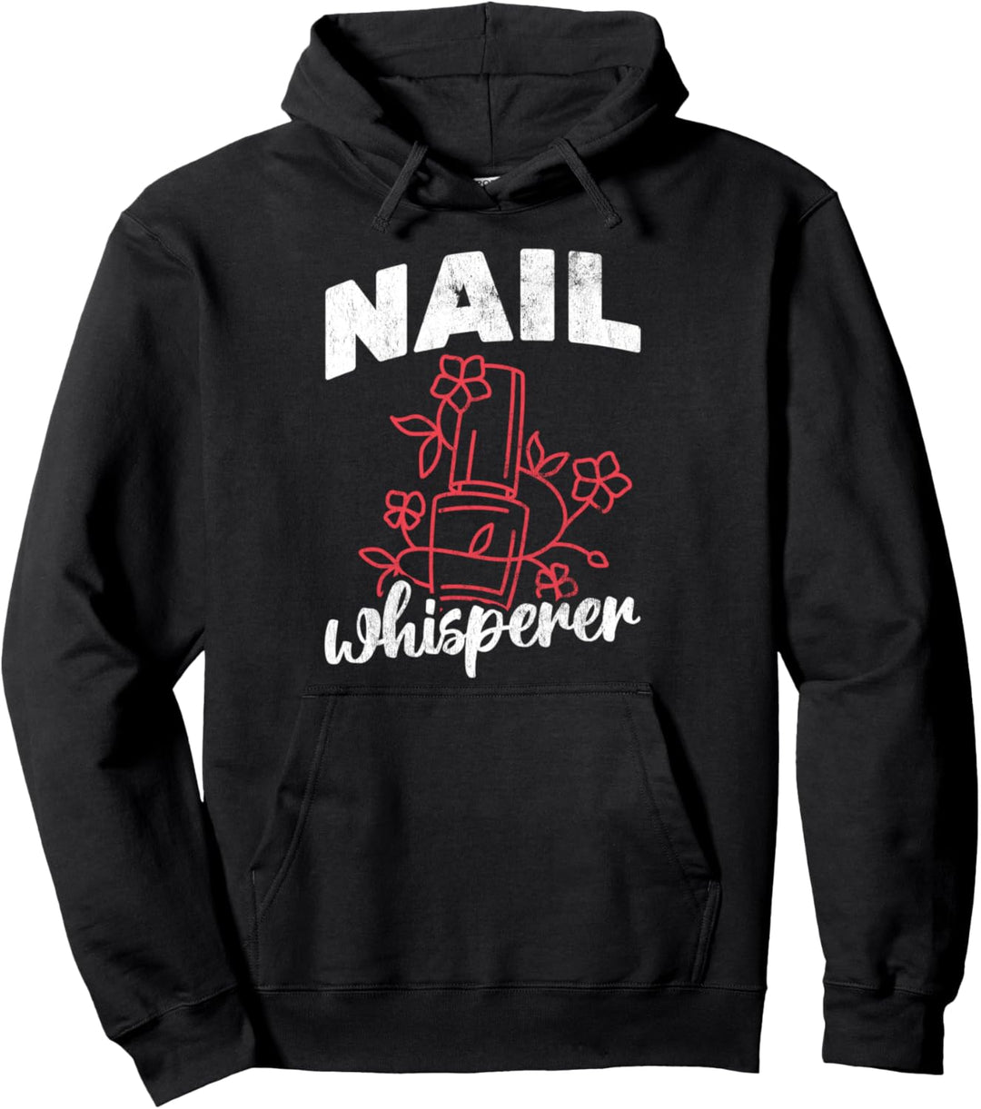 Nail Whisperer Nagelstudio Nägel Nageldesigner Pullover Hoodie