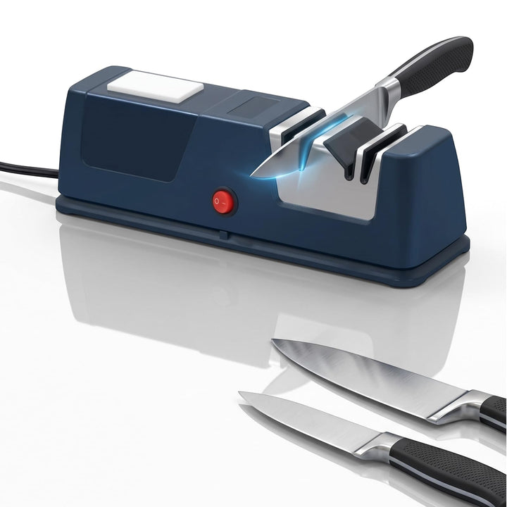 Elektrischer Messerschärfer, 2-Stufen Diamant-Schleifsystem