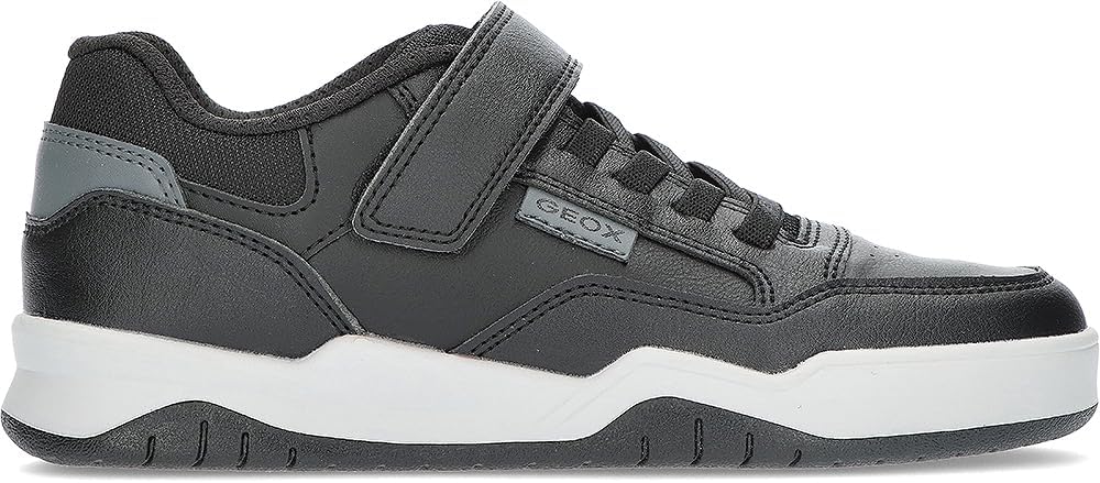Geox Jungen J367reSneaker 28 EU Black Dk Grey, 28 EU Black Dk Grey