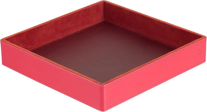 DUDU Schreibtisch-Set aus Leder für das Büro 4-teilig mit Taschenleerer Stifthalter Briefhalter Zett