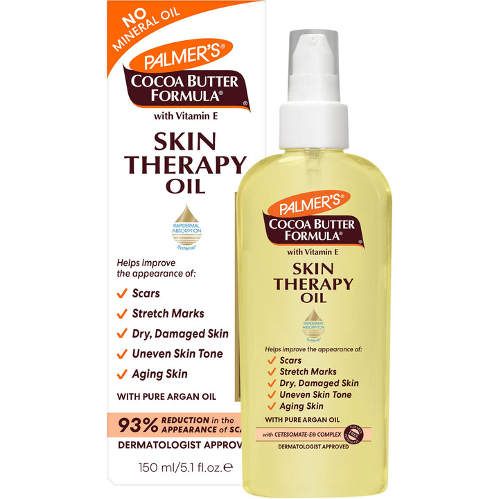 Palmers Cocoa Butter Formula Skin Therapy Oil With Vitamin E For Unisex 5.1 oz Oil Kakaobutter 7.5 m