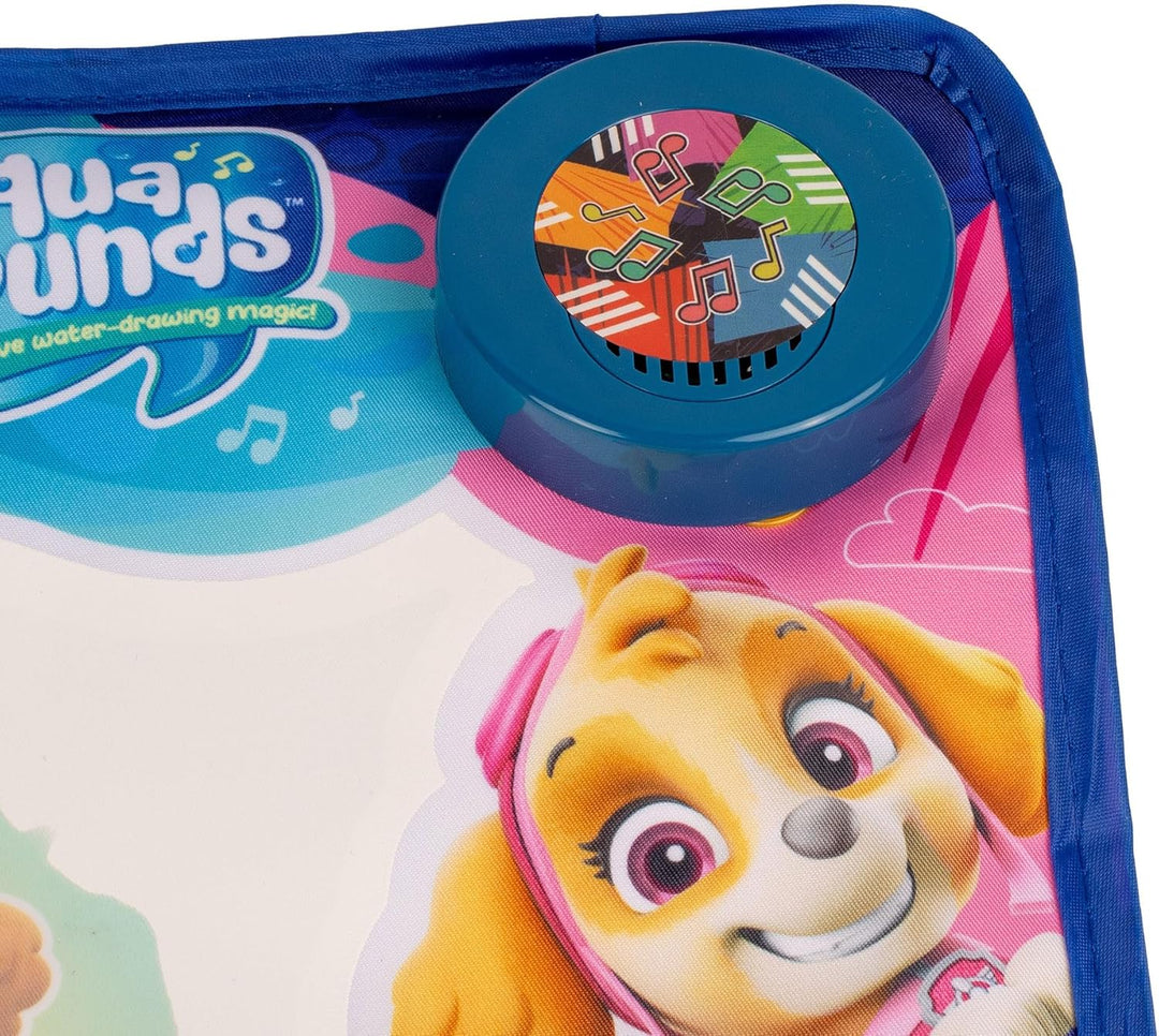 PAW PATROL Aqua Sounds Magische Matte Wasserzeichnung, Charakter &amp; Szene enthüllen, Macht Geräusche,