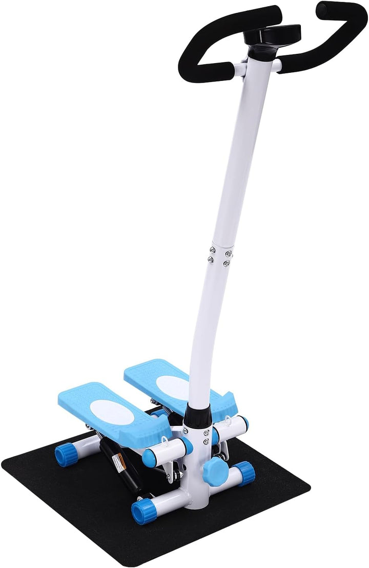 Fitness Stepper, Übung Stepping Machine, Fitness Stepper mit Lenker, für Hause Büro Wohnzimmer Fitne