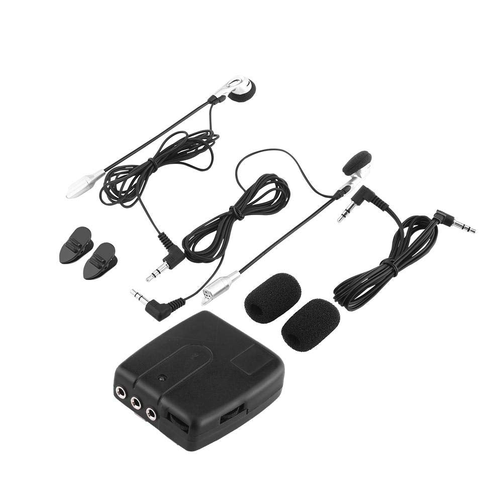 Keenso Motorradhelm Intercom Set, Gegensprechanlage Sprechanlage Helm-zu-Helm Kommunikationssystem