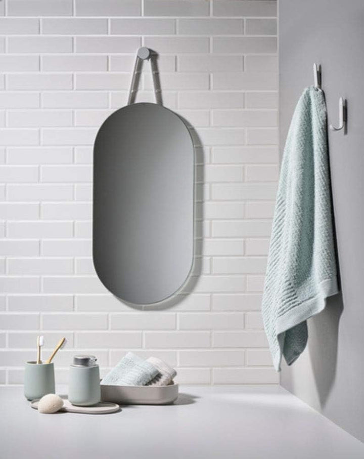 Zone Denmark A-Wall Mirror Wandspiegel, Spiegel, 60 x 30 cm, Schwarz Schwarz 30 x 60 cm, Schwarz 30