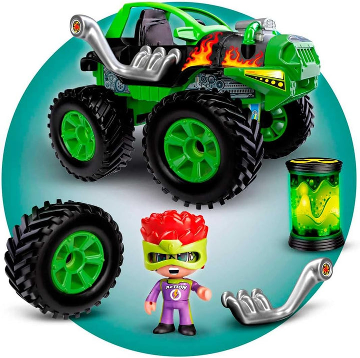 Pinypon Action 700017051 Big Foot Pinypon Spielzeug, bunt, Talla única