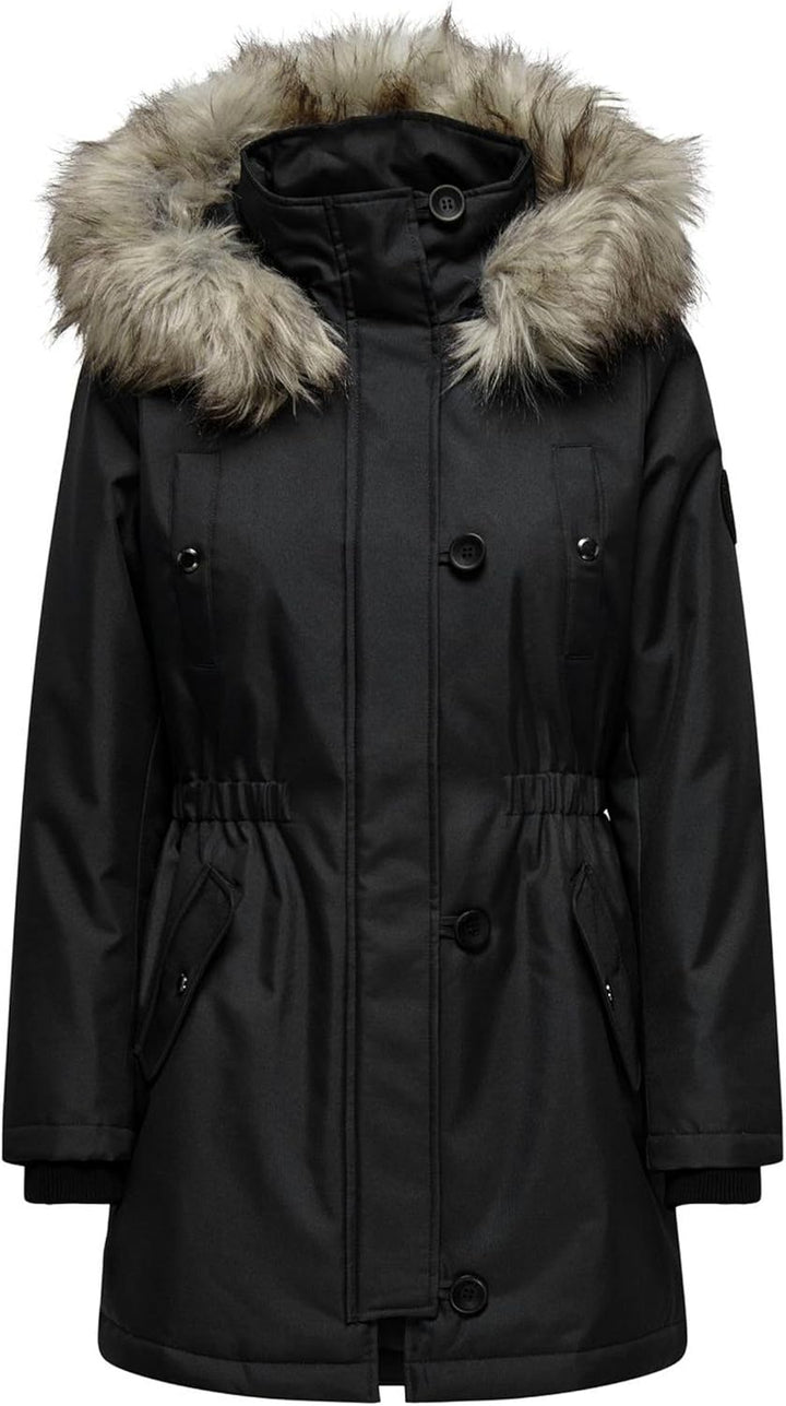 ONLY Female Langer Parka ONLIRIS Langer Parka XS Balsam Green, XS Balsam Green