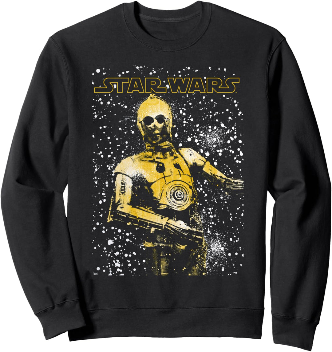 Star Wars C-3PO Galactic Stars Sweatshirt
