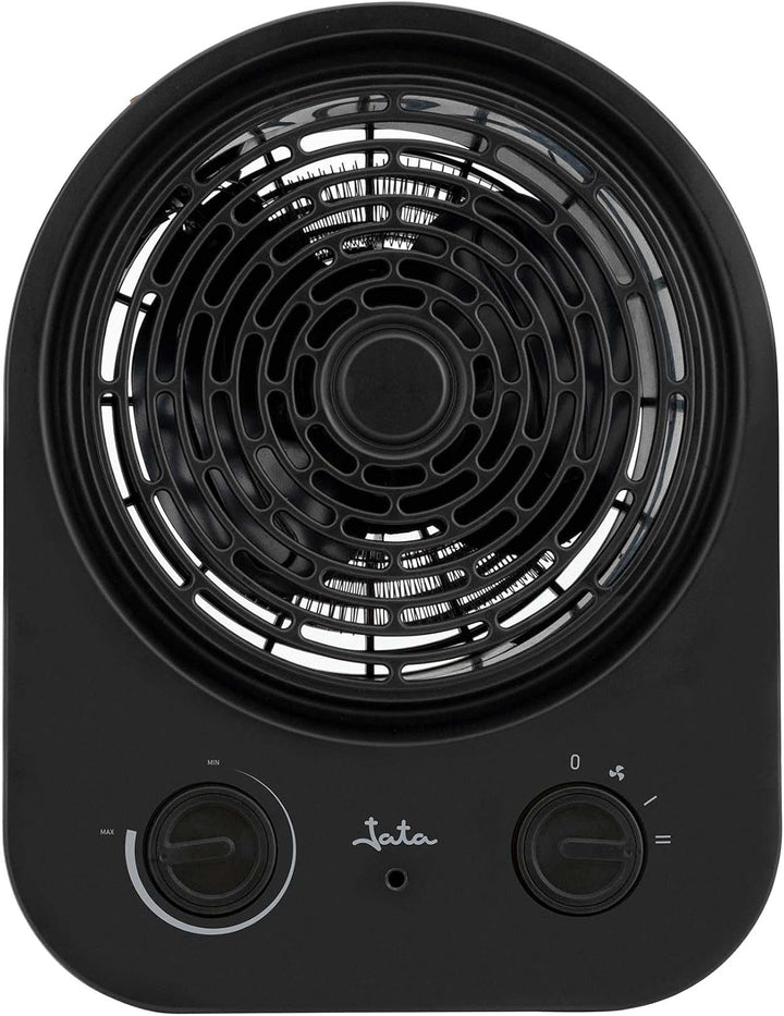JATA JCTV1240 Heizlüfter, niedriger Stromverbrauch, Badheizlüfter, 2000 W, 2 Leistungsstufen, Ventil
