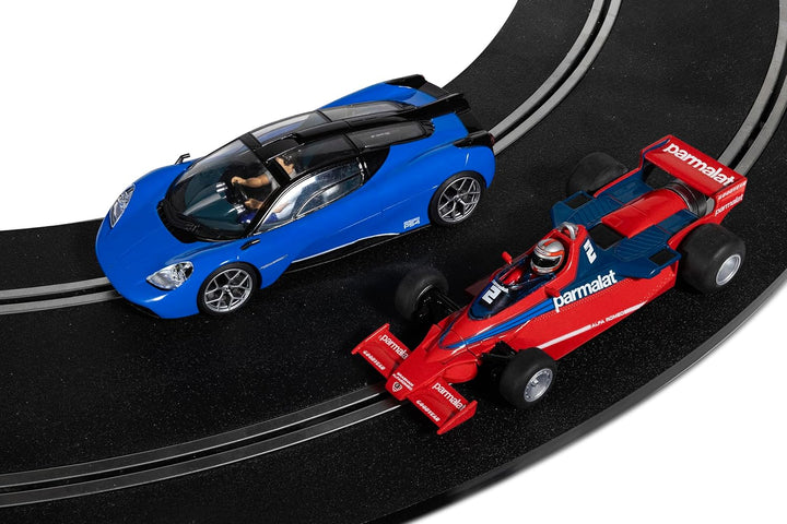 Scalextric C4601A Gordon Murray Design Genius Doppelpack Autos - Strassen- und Rallye-Slotcar-Rennwa
