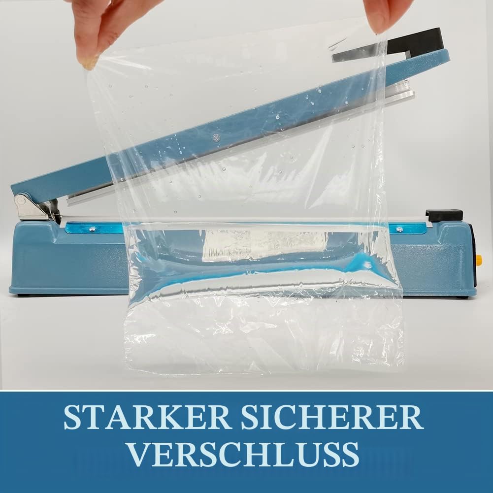Folienschweissgerät Heisssiegelgerät 400mm Heisssiegelmaschine Eisengehäuse Balkenschweissgerät 5mm