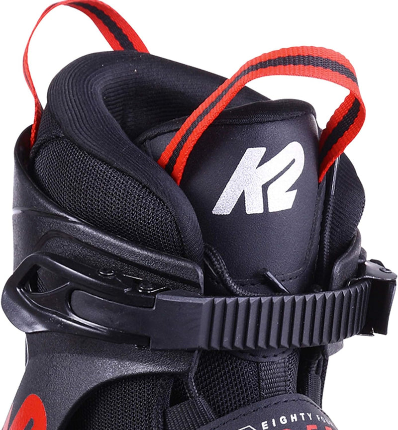 K2 Skates Herren Inline Skate F.I.T. 84 Speed Alu - black - red - 30D0260 42.5 EU, 42.5 EU