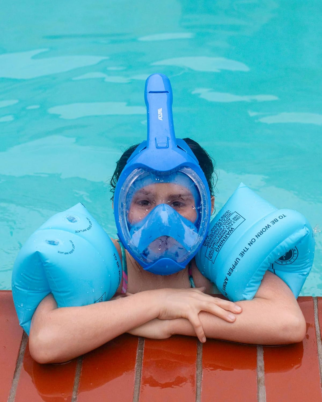 ACURE Schnorchelmaske für Kinder - CO2-sichere Tauchmaske für Schwimmanfänger im Alter von 3-8 Jahre