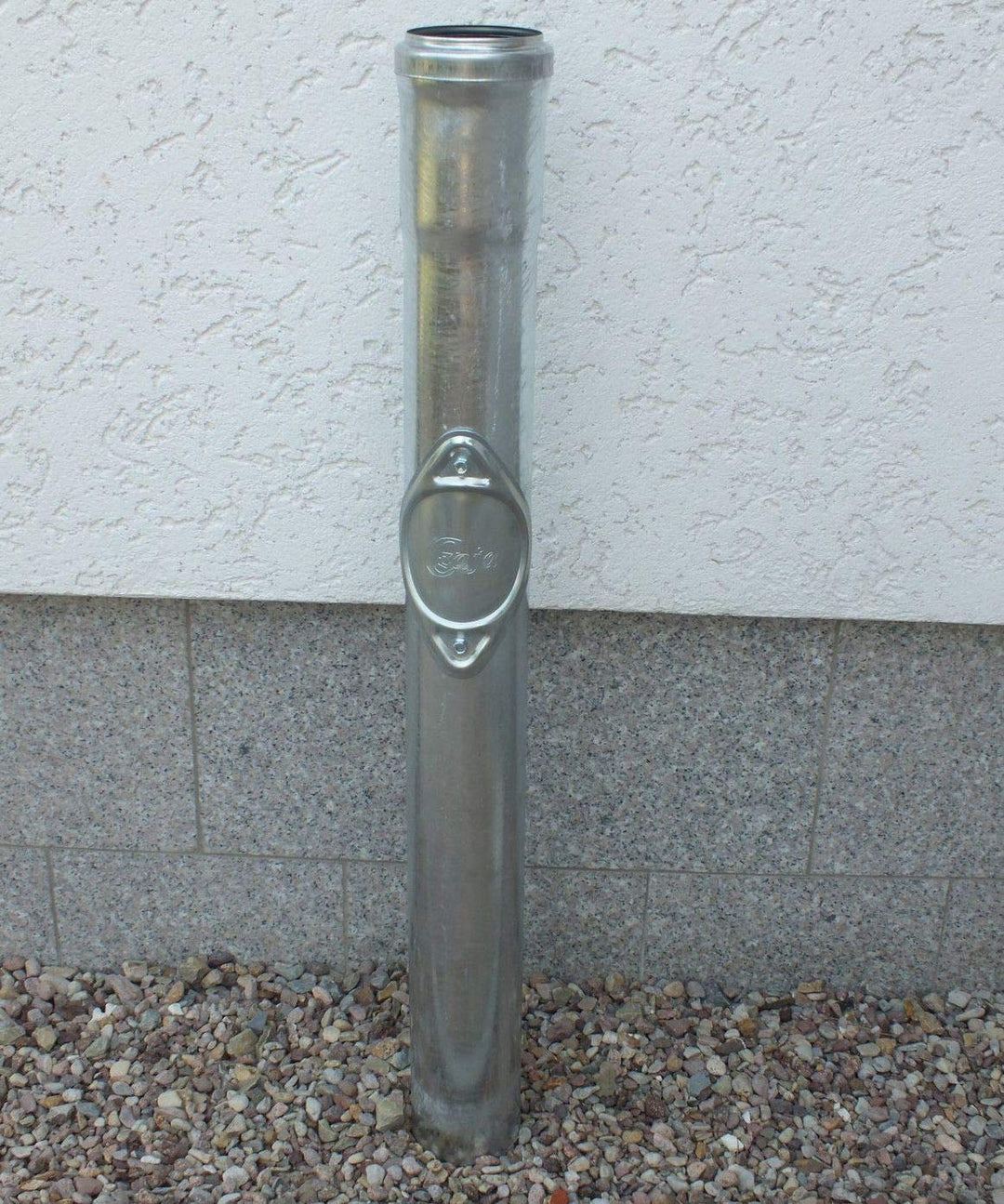 Edelstahl Standrohr 1m DN100 mit Reinigungsöffnung SR 2621