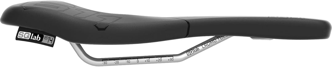 SQlab 611 Ergowave CrMo, MTB Tech & Trail Fahrradsattel Schwarz 15 cm Einfarbig, Schwarz 15 cm Einfa