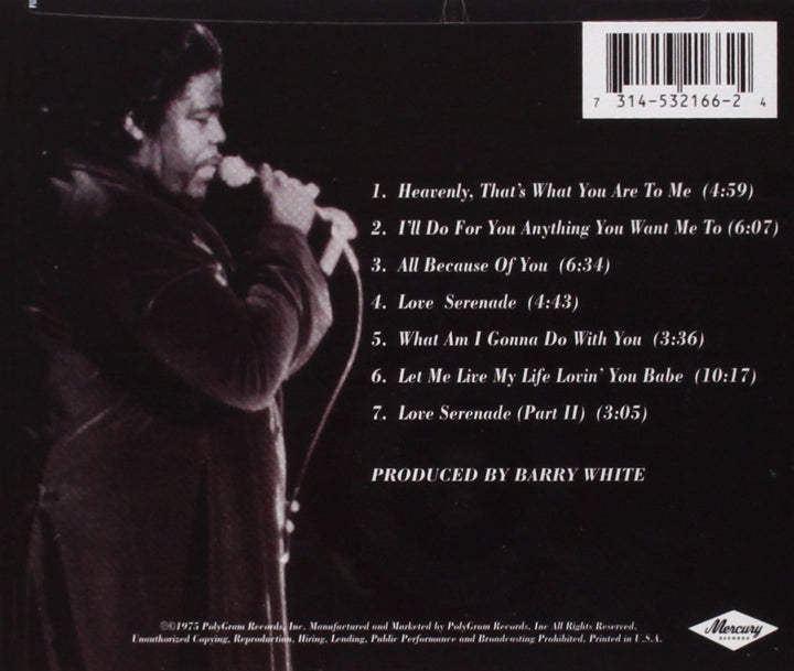 Just Another Way to Say I Love You, Audio-CD