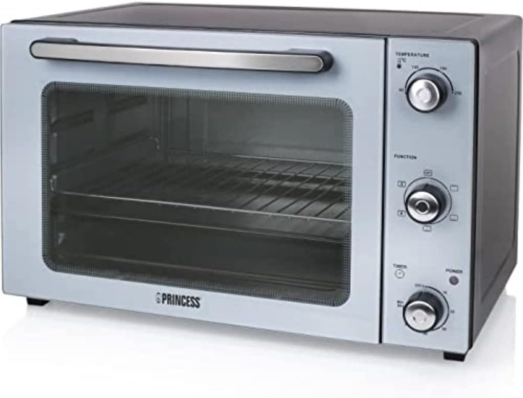 Princess Umluftofen - Grillen, Braten und Backen - Wände antihaftbeschichtet - 45 l Fassungsvermögen