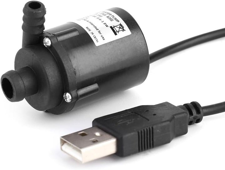 USB Mini Wasserpumpe, Micro Brushless Tauchpumpe Aquariumpumpe Förderpumpe Brunnenpumpe Ultra-leise