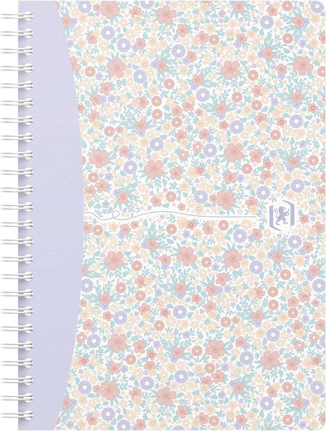 Oxford Hardcover Spiralbuch, 5er Pack, DIN A5, liniert, 3 Designs sortiert, liniert