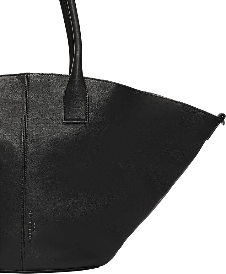 Liebeskind Damen Shopper M Schwarz, Schwarz