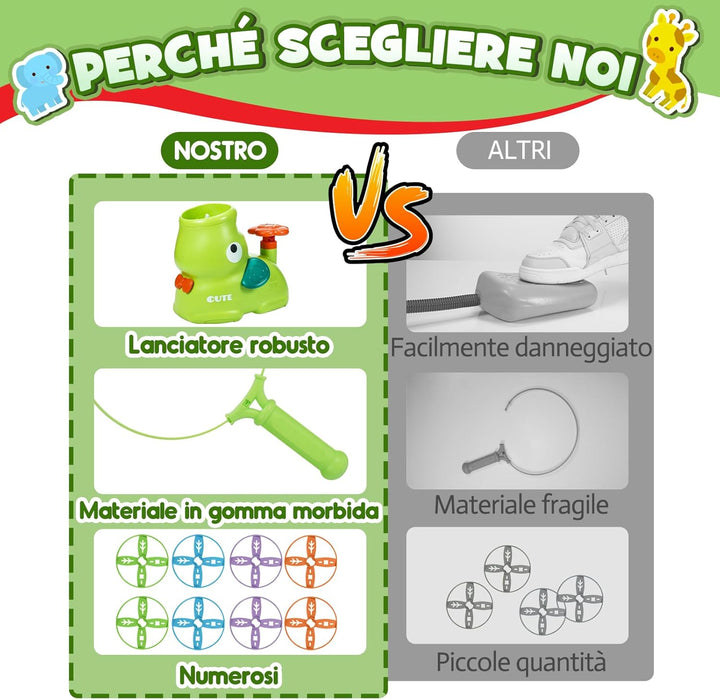 Adeokay Outdoor Spiele für Kinder Spielzeug ab 3-10 Jahre Junge Mädchen,Propeller Spielzeug Kinder G
