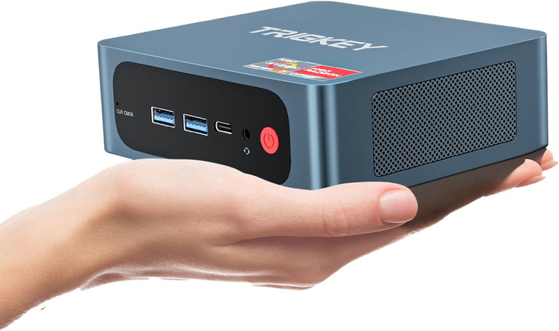 TRIGKEY Mini PC 5800H (bis zu 4,5 GHz) Gaming Mini PC AMD Ryzen 7 32 GB DDR4 1 TB NVME SSD Triple Di