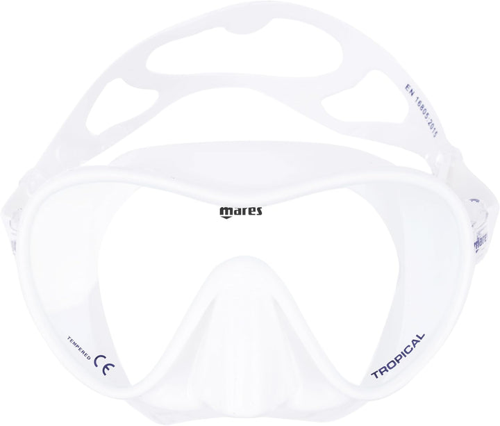Mares Tropical Schnorchel Und Tauchmaske Einheitsgrösse Weiss, Einheitsgrösse Weiss