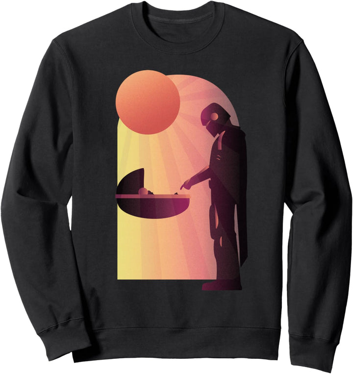 Star Wars The Mandalorian The Child Discovery Silhouette Sweatshirt