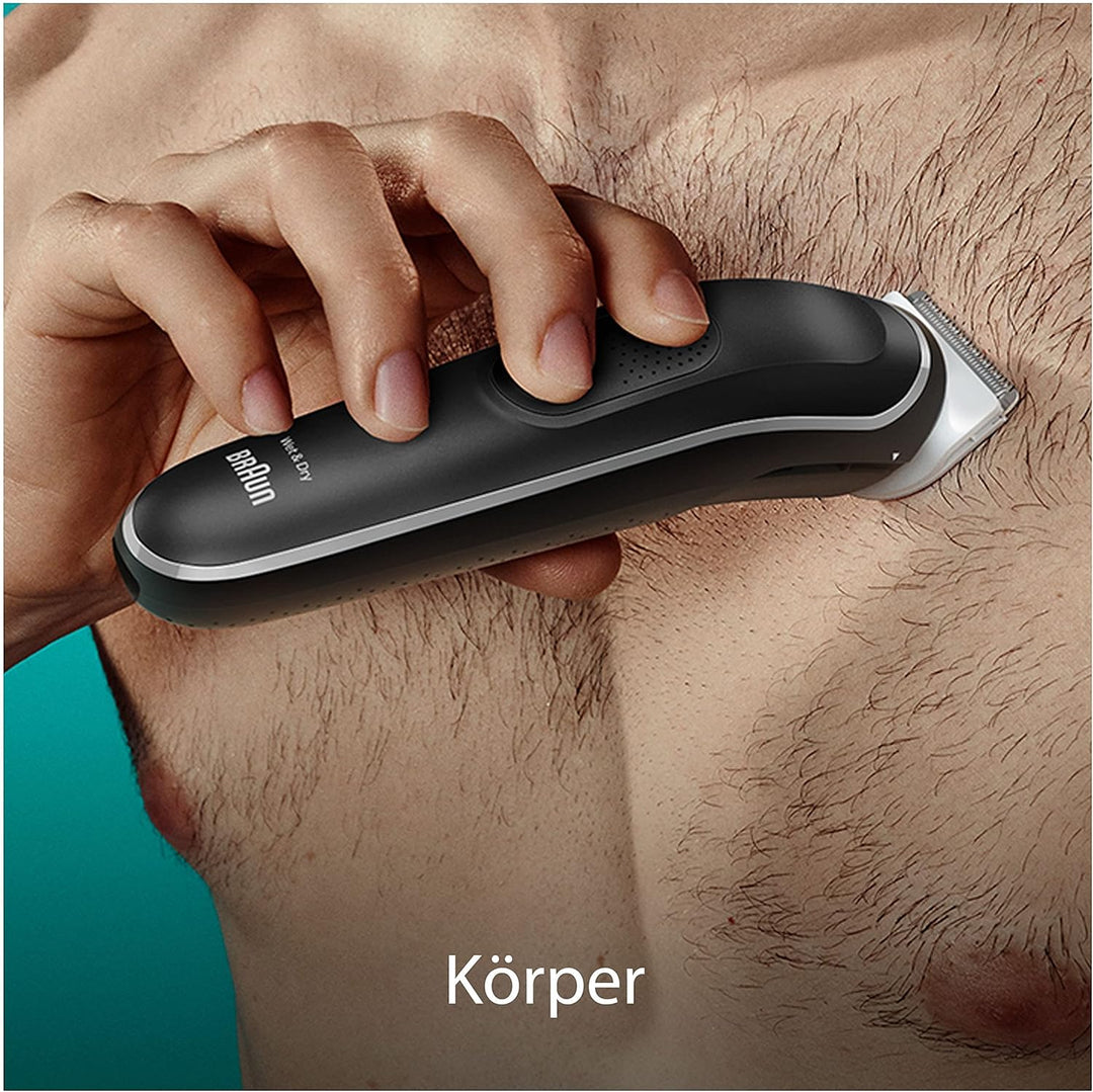 Braun All-In-One Bartpflege Bodygroomer Set, 6-in-1 Barttrimmer, Trimmer/Haarschneider Herren, Haars