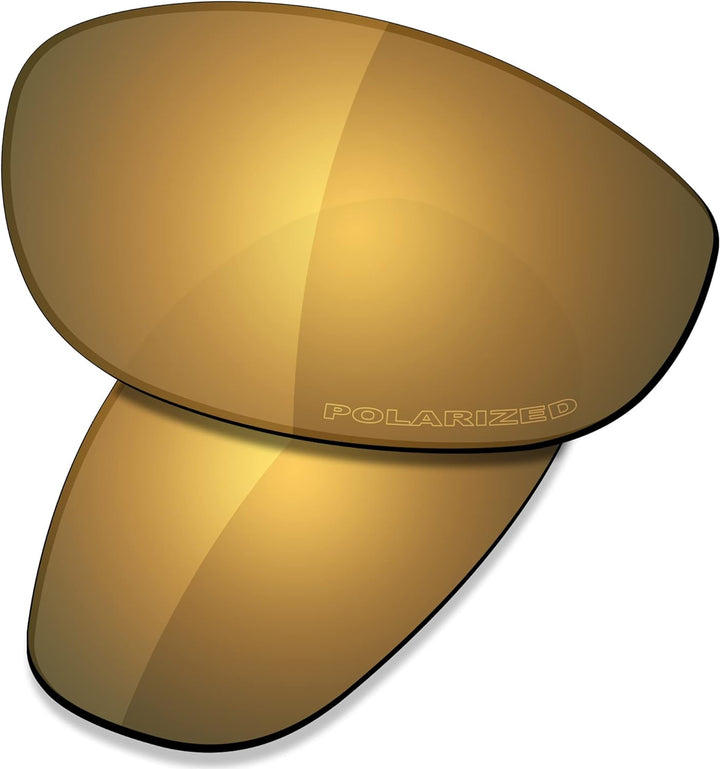 Saucer Premium Ersatzgläser für Oakley Monster Dog Sonnenbrillen High Defense - Bronze Gold Polarisi