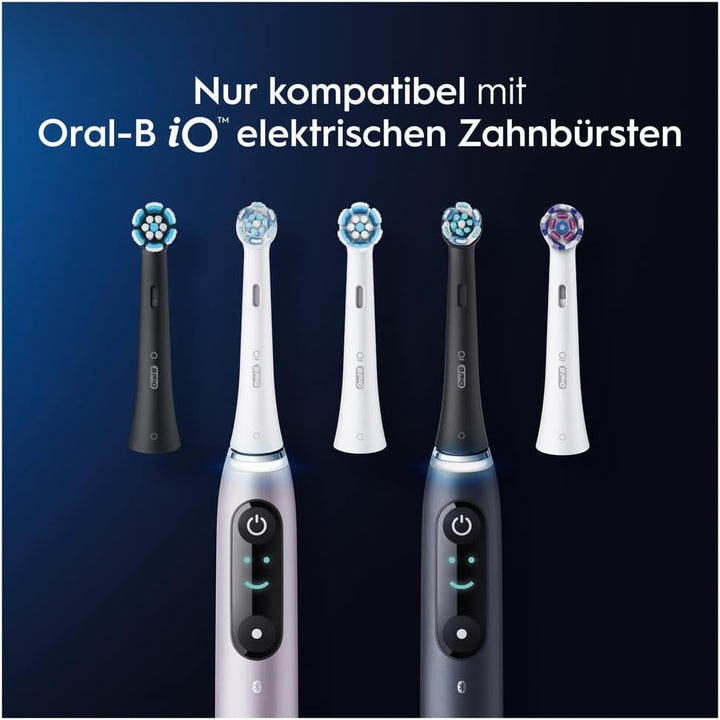 Oral-B iO Ultimative Reinigung Aufsteckbürsten für elektrische Zahnbürste, 6 Stück, ultimative Zahnr