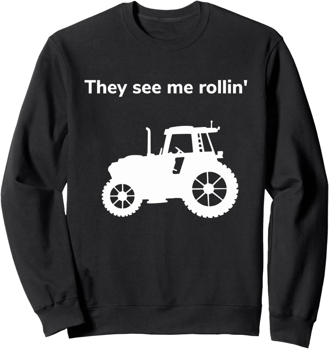 Trecker Landwirt Bauer Landwirtschaft Schlepper Traktor Sweatshirt