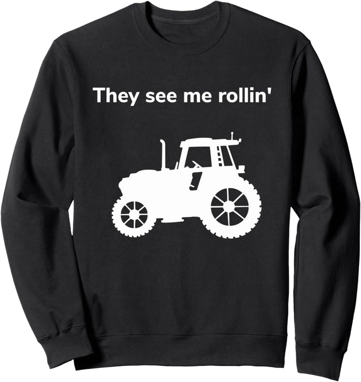 Trecker Landwirt Bauer Landwirtschaft Schlepper Traktor Sweatshirt