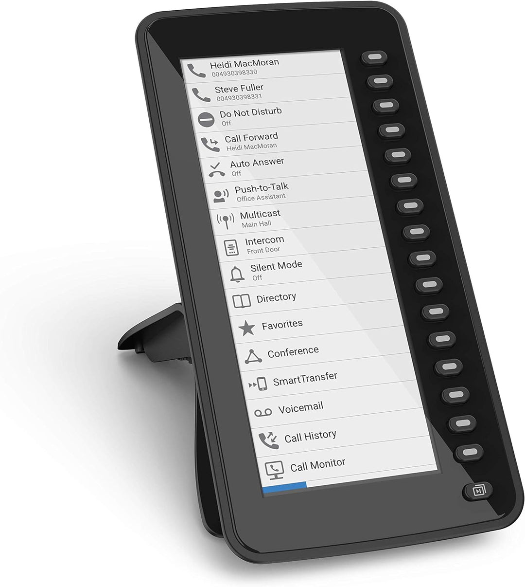 Snom D7C Farb-USB-Erweiterungsmodul für D7xx-Telefone (hochauflösendes Farbdisplay mit Hintergrundbe