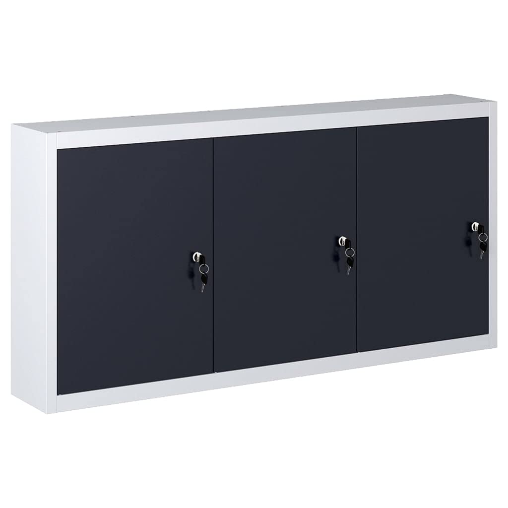vidaXL Wand Werkzeugschrank Industriedesign Metall Werkstattschrank Hängeschrank Metallschrank Schra