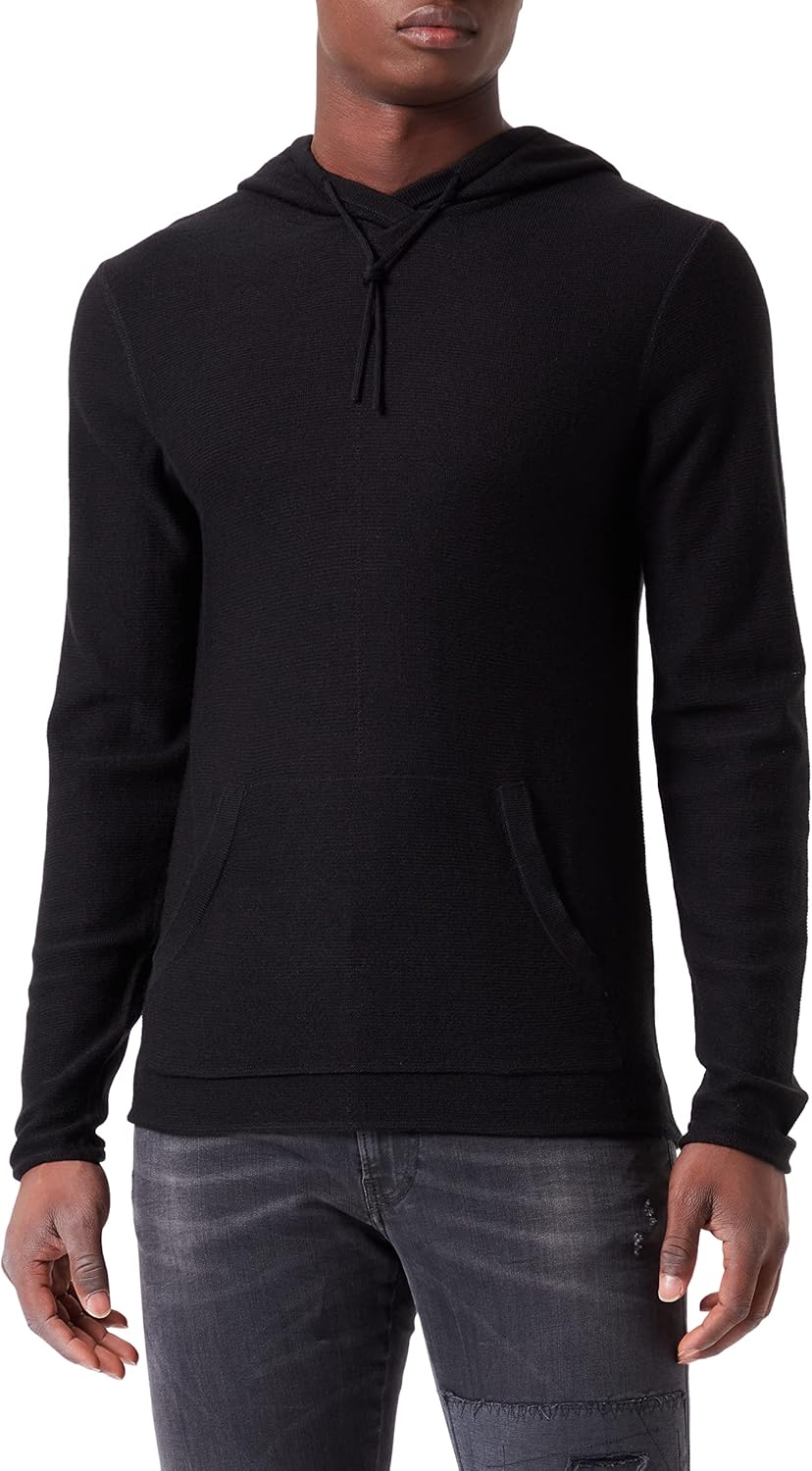 Replay Herren Kapuzenpullover S 098 Black, S 098 Black