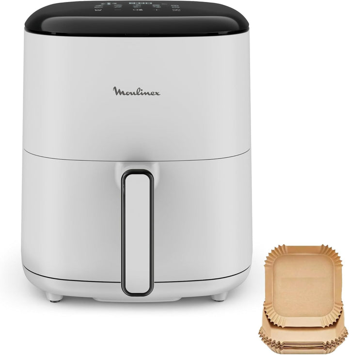 Moulinex Easy Fry Pop Pulver, 5 l, Air Fryer, bis zu 6 Personen, 10 intuitive Programme, digitaler T
