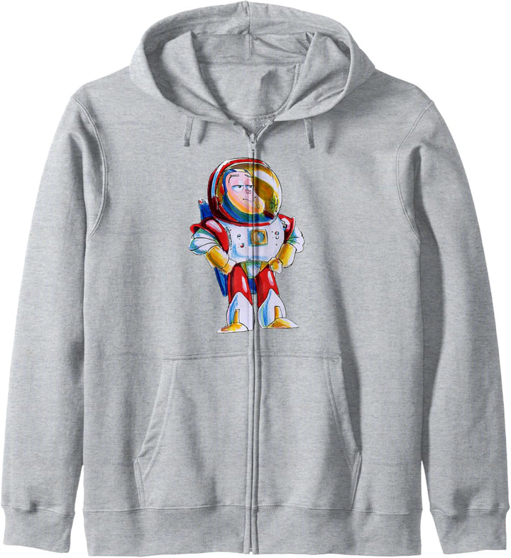 Disney Pixar Toy Story Buzz Lightyear Sketch Kapuzenjacke