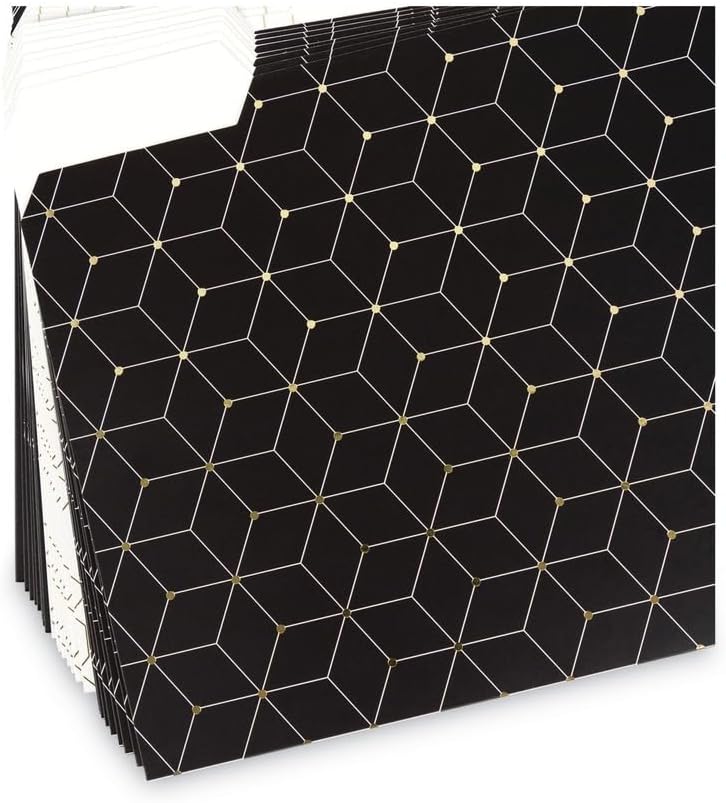 U Brands Fleuri Fashion Fächermappe 24 Pack Modern, klassisch, Modern, klassisch