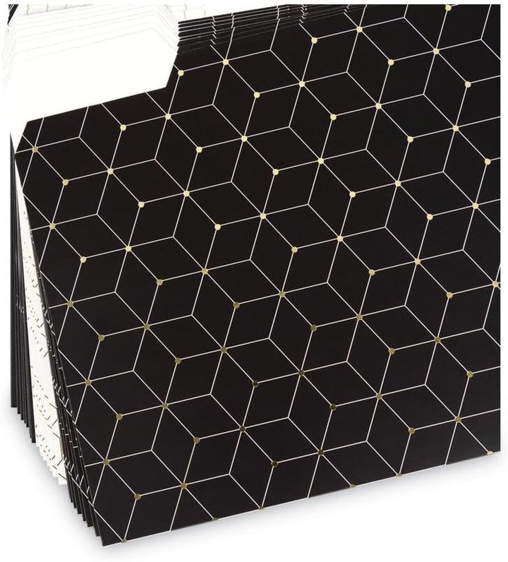U Brands Fleuri Fashion Fächermappe 24 Pack Modern, klassisch, Modern, klassisch