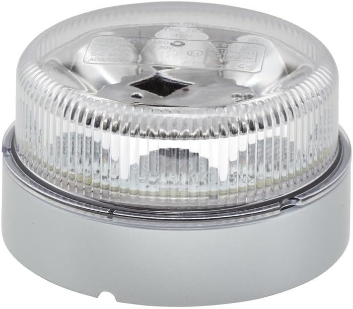 HELLA - LED-Blitz-Kennleuchte - K-LED Blizzard - 12/24V - gelb - Anbau/geschraubt - Kabel: 150mm - S