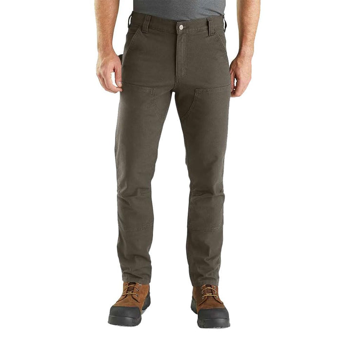 Carhartt Rugged Flex Herren-Arbeitshose, lockere Passform, Entenmuster, doppelte Vorderseite, Utilit