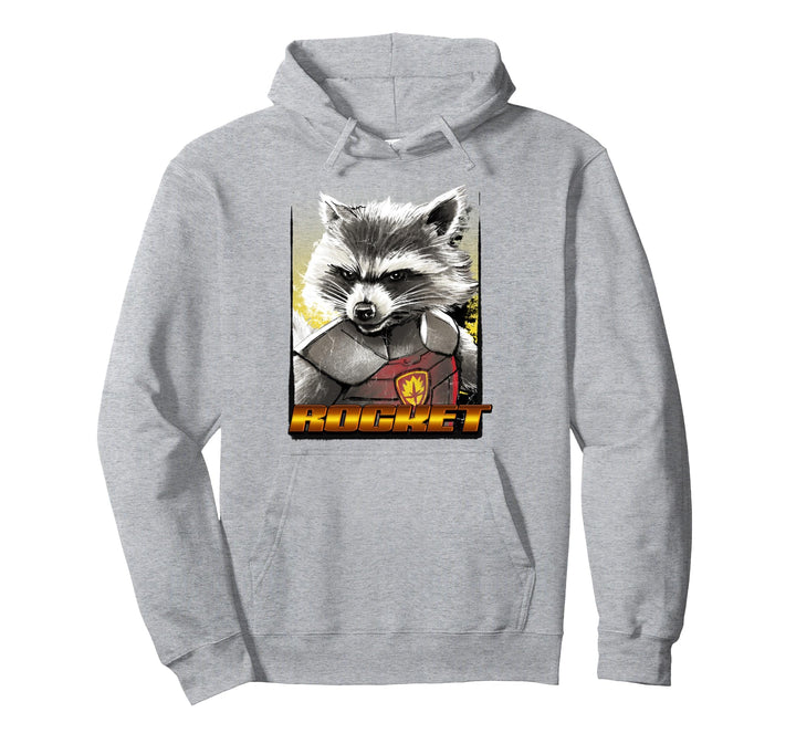 Marvel Rocket Guardians of the Galaxy Glare Pullover Hoodie
