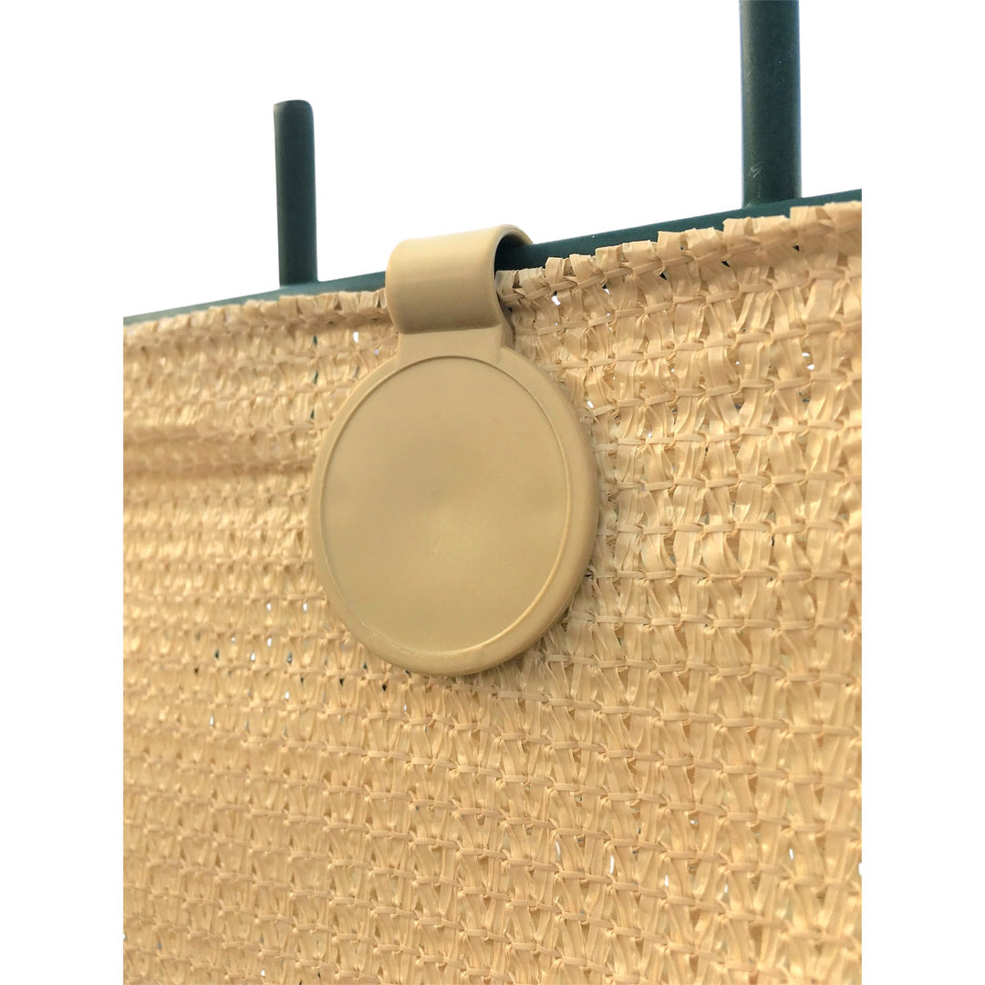 edenvista Befestigungsclips UV-Beständig, für Sichtschutz von 90 bis 350 g/m². | 60 Stück, Sand. 60