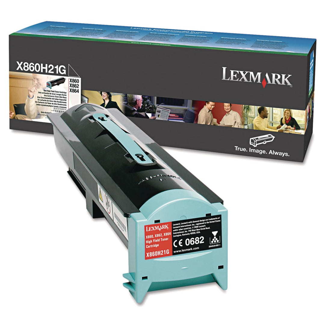 Lexmark X860H21G X860, X862, X864 Tonerkartusche 35.000 Seiten, schwarz