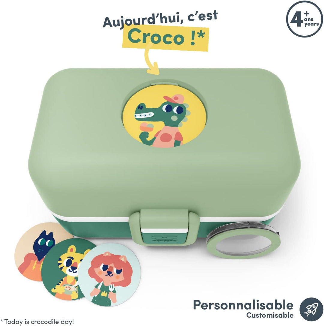monbento MB Tresor Infinity – Brotdose Kinder 3 Fächer – Lunchbox BPA-frei – Jausenbox Kinder- Ideal