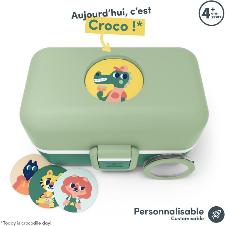 monbento MB Tresor Infinity – Brotdose Kinder 3 Fächer – Lunchbox BPA-frei – Jausenbox Kinder- Ideal
