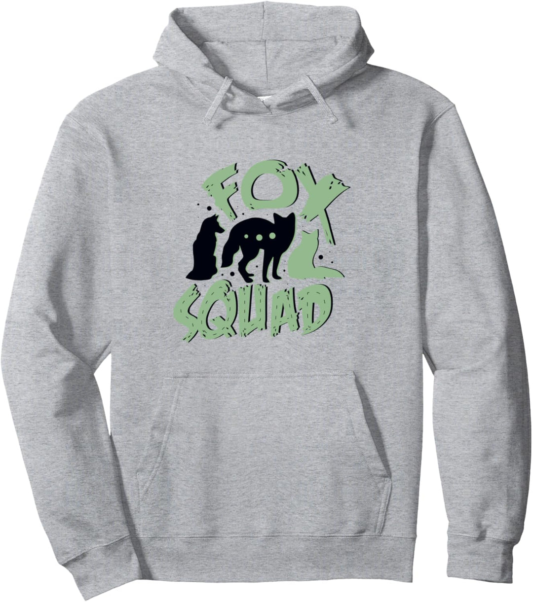Fox Squad Wildlife Niedliche Füchse Wald Tier Pullover Hoodie