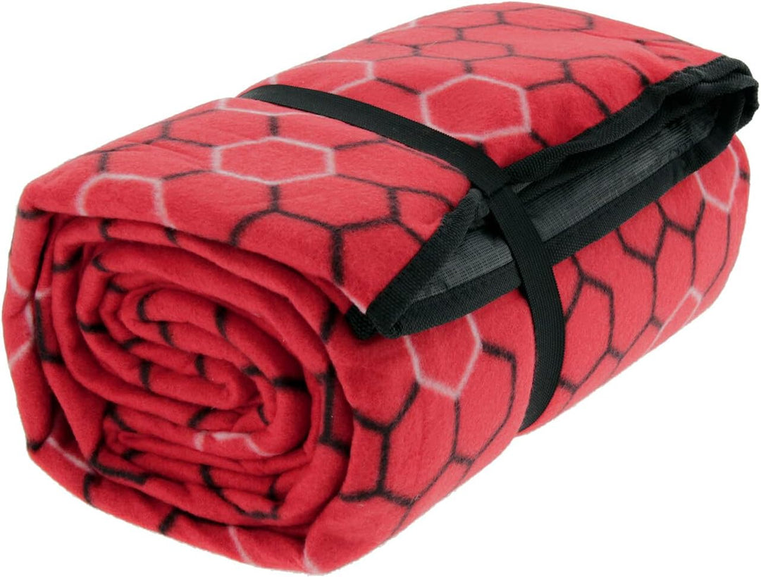 BRISA VW Collection - Volkswagen Picknickdecke 200x150 cm Wasserdicht Wärmeisoliert Fleece Outdoor S
