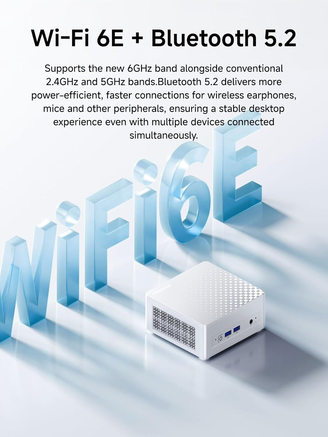 MINIS FORUM M1 Lite Mini PC, Intel Core Ultra 5 125U (12C/14T bis 4,3 GHz), 16 GB DDR5, 512 GB SSD,